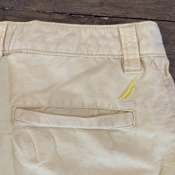 Nautica Boys Pale Yellow Shorts - Picture 5 of 6